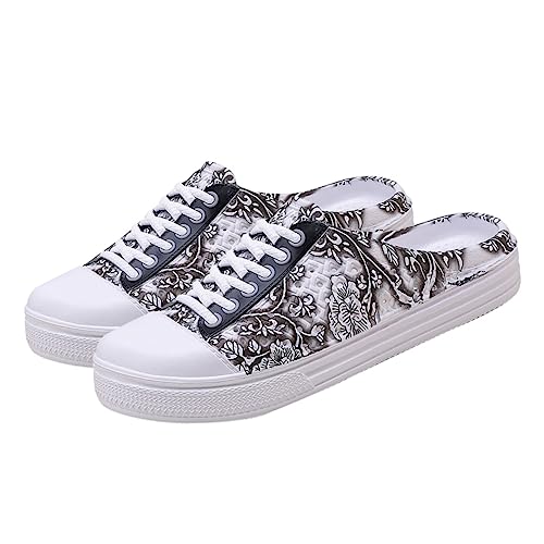 PACKOVE Leichte Atmungsaktive Damen Badesandalen mit Rutschfester Sohle Hohlem Design und Weichen Sohlen Bequeme Sommerschuhe für Strand Garten und Alltag Schwarz von PACKOVE