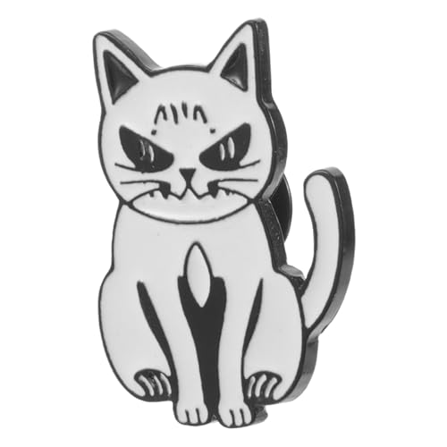 PACKOVE Lustige und Niedliche Katzenbrosche aus Hochwertiger Legierung Langlebiges und Glänzendes Anstecknadel Accessoire Vielseitig für Rucksäcke Kleidung und Taschen Geeignet von PACKOVE