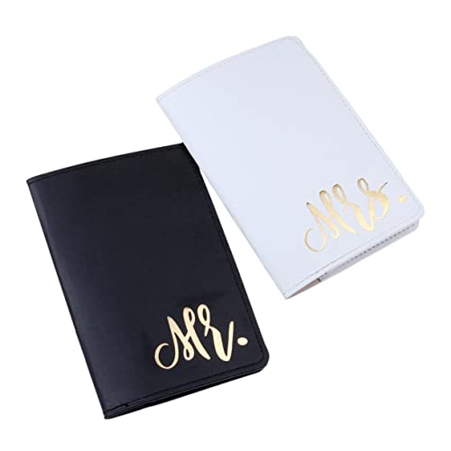 PACKOVE Luxuriöses Etui Ausweishülle Pu-Leder Für Damen Und Herren Ideal Für Reisen Und Den Einsatz Im Büro von PACKOVE