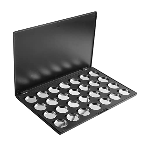 PACKOVE 28löcher Leere Magnetische Lidschatten-palette Mit Fächern Für Individuelles Makeup-design Einfache Handhabung Und Organisation Für Kosmetikliebhaber von PACKOVE