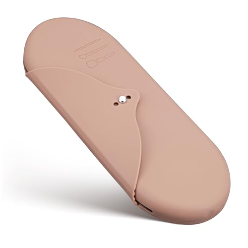 PACKOVE Silicone Makeup Brush Pouch Kosmetik Organizer Für Künstler Leicht Und Langlebig Für Reisen Kleine Aufbewahrungstasche Für Beauty Pinsel Und Zubehör PACKOVE Silicone Makeup Brush Pouch Kosmetik Organizer Für Künstler Leicht Und Langlebig Für Reisen Kleine Aufbewahrungstasche Für Beauty Pinsel Und Zubehör von PACKOVE