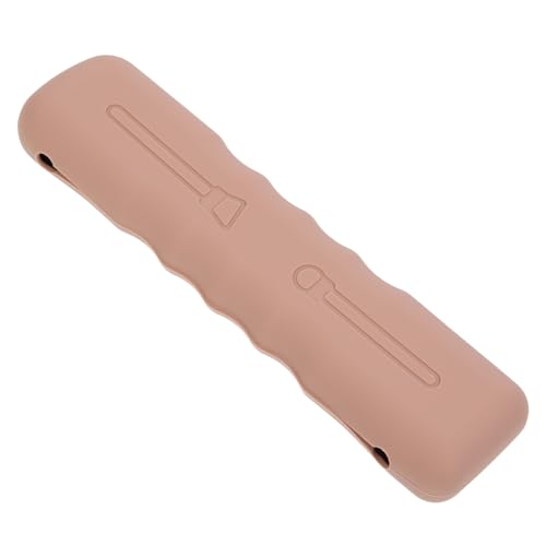 PACKOVE Schminkpinsel-Aufbewahrungstasche Aus Hochwertigem Silikon Tragbarer Pinsel-Organizer Für Make-up-Tools Kompakt Und Langlebig Für Reisen von PACKOVE