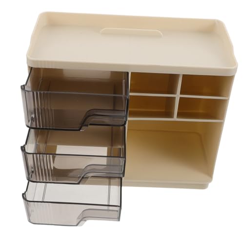 PACKOVE Make-up-organizer Mit Schubladen Für Hautpflege Und Kosmetik Großes Fassungsvermögen Für Schreibtisch Oder Badezimmer Sauberes Aufbewahrungsdesign von PACKOVE