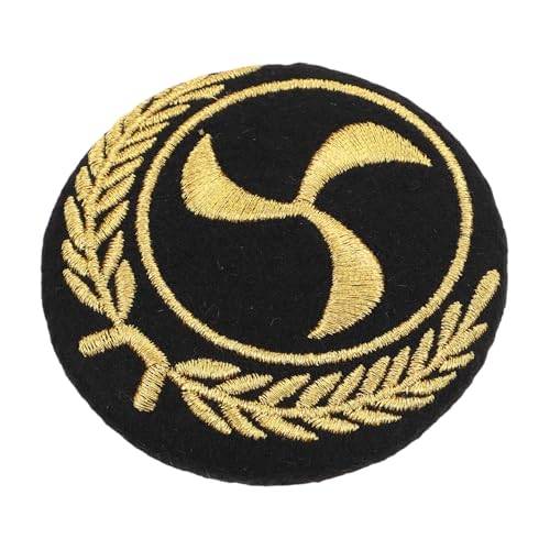 PACKOVE Marine Cap Patch Nautical Seemannshut Gesticktes Abzeichen DIY Navy Kostümzubehör von PACKOVE