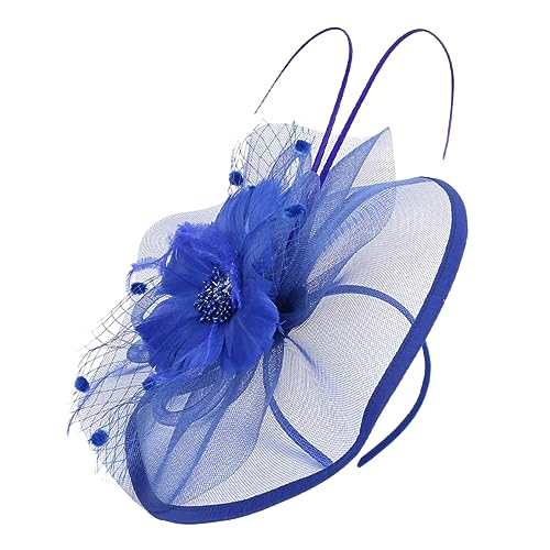 PACKOVE Faschinator Stirnband Mit Mesh Garn Clip Flapper Accessoires Für Damen Hochzeit Party Kopfbedeckung von PACKOVE