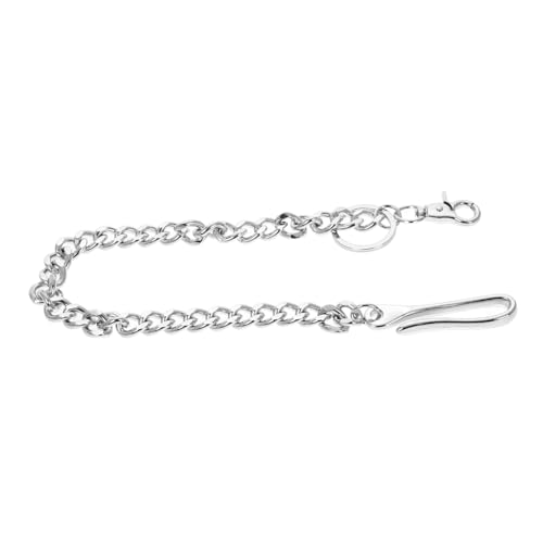 PACKOVE Metall Hosenkette für Männer Frauen Jeanskette im Punk Vielseitig Einsetzbar Hosen oder Brieftaschenkette Retro Design mit Stilvollem von PACKOVE