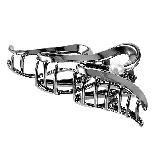 PACKOVE Metallic Wellenhaarklammer für Damen Großer Haargreifer für Dickes Haar Styling Tool für Verschiedene Frisuren für Hochzeiten und Alltag von PACKOVE