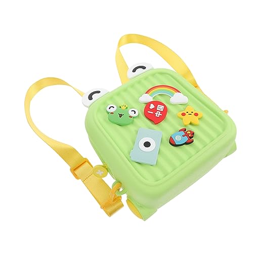 PACKOVE Mini Junge Mädchen Rucksack Cartoon Design Für Vorschule Verstellbarer Schulranzen Für Jungen Und Mädchen Für Kleinkinder Für Kindergarten Und Alltag von PACKOVE