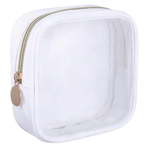 PACKOVE Mini Kosmetik Organizer Mit -Front Tragbarer Make-up Beutel Für Und Toilettenartikel Kompakte Reißverschluss-Tasche Für Damen Und von PACKOVE