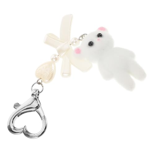 PACKOVE Kawaii Bären Schlüsselanhänger für Frauen Metall Flauschige Anhänger für Handtaschen Rucksäcke und Schlüsselbund Dekoration für Selbstgemacht Projekte von PACKOVE