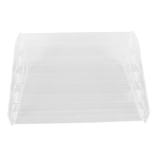 PACKOVE Nagellack Organizer Transparenter Lippenstift Halter Mehrschichtiger Nagellack Rack für Nagelstudios Einfaches Design Praktischer Make Up Aufbewahrer von PACKOVE