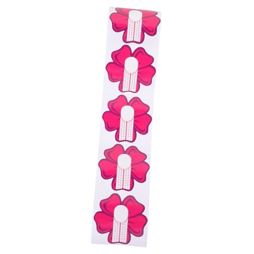 PACKOVE Nail Extension Forms Aufkleber Selbstklebend Nail Art Guide für Acrylverlängerung Maniküre Zubehör Professionell Einfach Anwendbar Passend für Verschiedene Nagelformen von PACKOVE