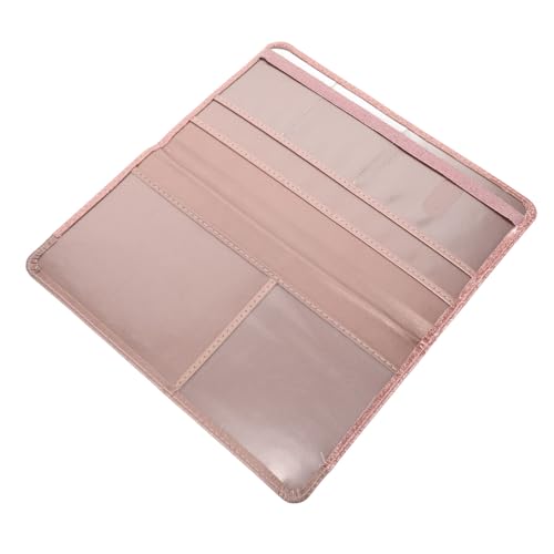 PACKOVE Pu Und Kartenhalter Für Damen Hochwertiger Geldbeutel Großer Für Reisepass Kreditkarten Und Ausweise Praktischer Schutz Für Roségold von PACKOVE