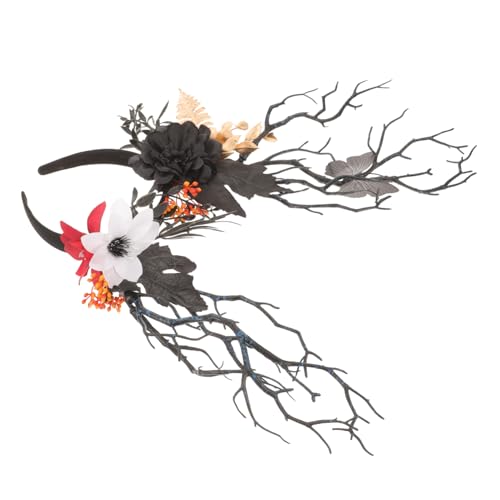 PACKOVE Party Geweih Haarband für Damen Leichtes Stabiles Kopfschmuck Accessoire für Cosplay und für Karneval Weihnachten und Kreative Fotos von PACKOVE