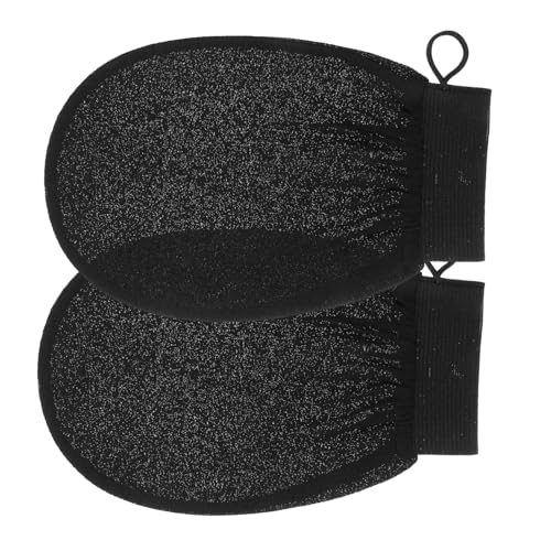 PACKOVE Peeling-handschuhe Für Körperpeeling Badehandschuhe Aus Luffa Für Abgestorbene Haut Hautpeeling-wäscher Für Dusche Und Bad Tiefenpeeling-handschuhe Für Männer Und Frauen von PACKOVE