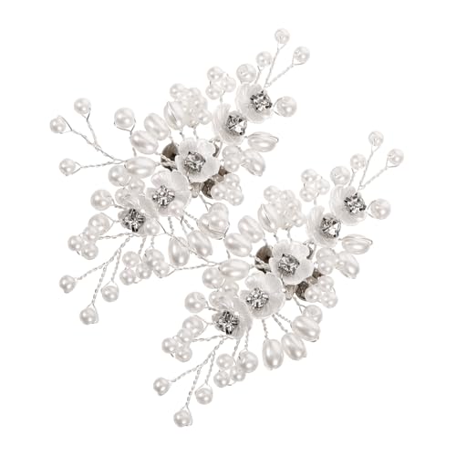 PACKOVE Perlenblumen Schuhclip aus Abnehmbare Brautschuh Verzierung Eleganter Pumps Dekorations für Damen Hochzeit Party Abschlussfeier von PACKOVE