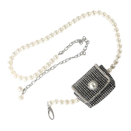 PACKOVE Elegante Hüfttasche Mit Strasssteinen Modisches Accessoire Für Damen Und Mädchen von PACKOVE