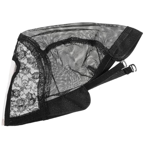 PACKOVE Perücken haar netz Netz-Plopping-Cap Perückennetze weben Kappen kahl u Halloween-Accessoires Perückenkappe Perücke Net Cap Perückenhaarnetze für Damen Polyester von PACKOVE