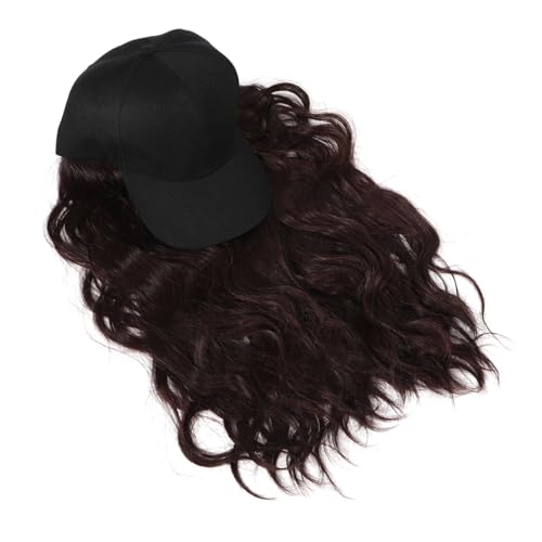 PACKOVE Beanie-perückenmütze Mit Langem Lockigem Kunsthaar Für Damen Stylische Baseballmütze Mit Angesetztem Haar Mütze Mit Haaren Für Partys Und Outdoor-aktivitäten PACKOVE Beanie-perückenmütze Mit Langem Lockigem Kunsthaar Für Damen Stylische Baseballmütze Mit Angesetztem Haar Mütze Mit Haaren Für Partys Und Outdoor-aktivitäten von PACKOVE