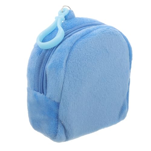 PACKOVE Mädchen Plüsch Schlüsselanhänger Tasche Süße Kleine Plüsch Geldbörse Für Mädchen Und Jungen Für Münzen Karten Rucksack- von PACKOVE