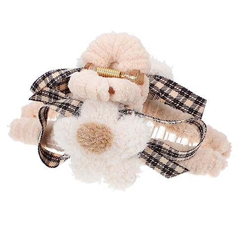 PACKOVE Plüsch Haar Klammer Für Mädchen Einfache Verwendung Weiche Textur Langlebiges Material Passt Zu Allen Frisuren Styling Zubehör von PACKOVE