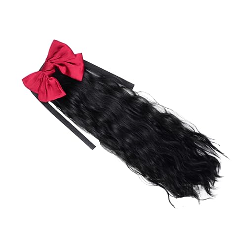 PACKOVE Ponytail Perücke Im Gurtstil Lang Schleifenhaar Bogen Mädchen Menschlich Spitze Wellig Gefälscht Lockig Rosa Erweiterungen Perücken Stoff PACKOVE Ponytail Perücke Im Gurtstil Lang Schleifenhaar Bogen Mädchen Menschlich Spitze Wellig Gefälscht Lockig Rosa Erweiterungen Perücken Stoff von PACKOVE
