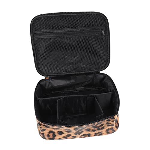 PACKOVE Portable Leopard Printed Makeup Bag Wasserdichtes Kosmetik-Organizer Für Multifunktionale Kulturtasche Für Damen Leicht Und Praktisch PACKOVE Portable Leopard Printed Makeup Bag Wasserdichtes Kosmetik-Organizer Für Multifunktionale Kulturtasche Für Damen Leicht Und Praktisch von PACKOVE