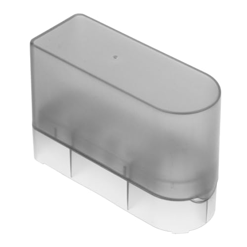 PACKOVE Professionelle Staubdichte Aufbewahrungsbox Für Nagelbohrer-bits Praktischer Organizer Für Maniküre Und Nagelkunst Kunststoff Halbsichtgrau von PACKOVE