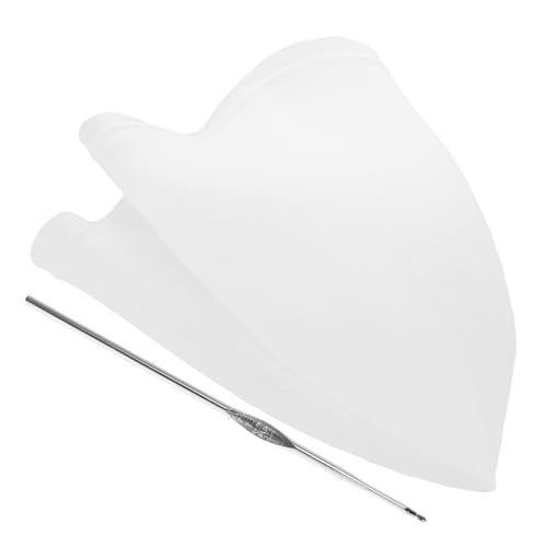 PACKOVE Professionelle -haarfärbemütze Mit Häkelnadel Wiederverwendbare Strähnchenhaube Für Salons Und Heimgebrauch Färben Und Hervorheben Von Haaren von PACKOVE