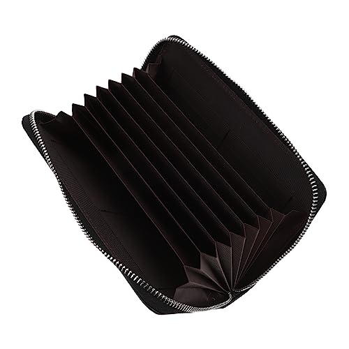 PACKOVE Pu- -geldbörse Für Damen Mit RFID-kartenhalter Mehrfach-kartenfach-Organizer Leicht Und Langlebig Mit Umreiß-reißverschluss Für Bargeld Schlüssel Und Quittungen von PACKOVE