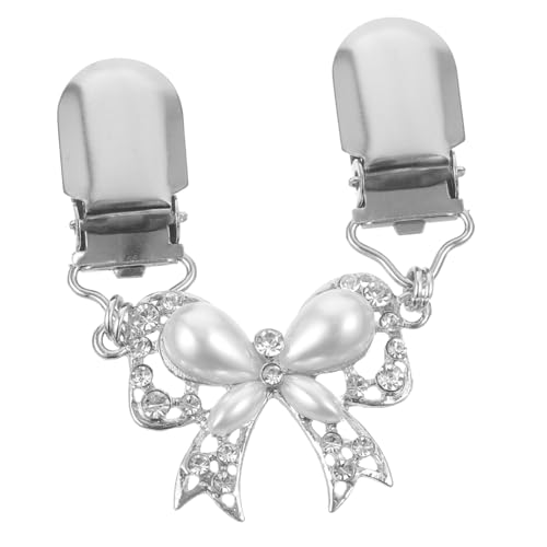 PACKOVE Pullover Clip für Frauen Eleganter Schal Clip mit Schleifenverschluss Vielseitig für Strickjacken Schals für Casual Business Outfits von PACKOVE