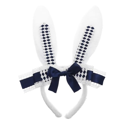 PACKOVE Kaninchen Ohr Haarreif Tier Stirnband Cosplay Kopfschmuck Haaraccessoires Für Feiertagspartys Pyjamapartys von PACKOVE