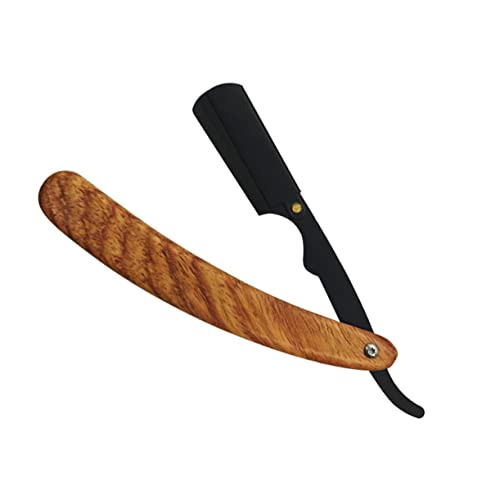 PACKOVE Rasierer Augenbrauen -Cleaver Trimmen Rasierrasierung für Männer rasieren Handbuch Augenbrauenrasierer Bart Rasiermesser Handrasierer für Männer Hölzern PACKOVE Rasierer Augenbrauen -Cleaver Trimmen Rasierrasierung für Männer rasieren Handbuch Augenbrauenrasierer Bart Rasiermesser Handrasierer für Männer Hölzern von PACKOVE