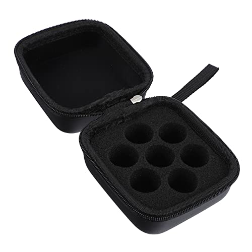 PACKOVE Box Für Ätherische Öle Aufbewahrungstasche Aus Pu-Material Tragetasche Mit Organizer Für Ölflaschen Leicht Zu Verstauen Organisieren von PACKOVE