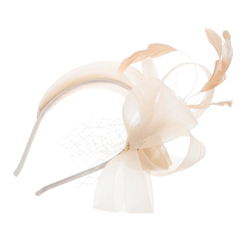 PACKOVE Retro Federschmuck Haarreif Damen Jahre Roaring Stirnband Leicht Elegant für Pferderennen Karneval Kostüm Party Accessoire von PACKOVE