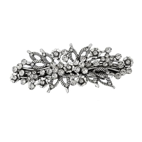 PACKOVE Rhinestone Haarklammer mit Blumenmotiv Friseur Accessoire für und Mädchen zum Fixieren und Dekorieren von Haaren PACKOVE Rhinestone Haarklammer mit Blumenmotiv Friseur Accessoire für und Mädchen zum Fixieren und Dekorieren von Haaren von PACKOVE