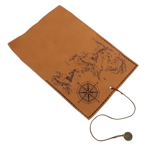 PACKOVE Roll-up-Kosmetiktasche Aus Vintage-Kunstleder Mit Großem Fassungsvermögen Federmäppchen Tragbare Schreibwarentasche Roll-up-Tasche Kosmetiktasche Für Reisen Und Täglichen von PACKOVE