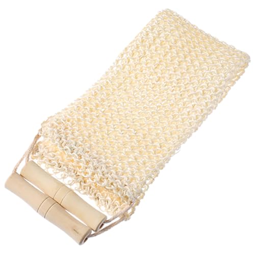 PACKOVE Rückenblätter Handtuch aus Doppelseitiges Badetuch für Sanftes Peeling und Reinigung für Körperpflege und Massage Strapazierfähig und Praktisch von PACKOVE