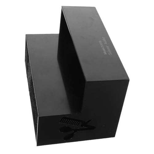 PACKOVE Friseur-Organizer-Box rutschfeste Scherenhülle Aus Kunststoff Aufbewahrungsbox Für Friseurwerkzeuge Organizer Zum Haareschneiden Mit Einzelnem Aufbewahrungszylinder Für von PACKOVE