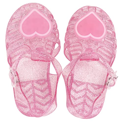 PACKOVE Sandalen Rot Leichte Sommer Badeschuhe mit Rutschfester Verschleißfester Sohle Praktische Bequeme Freizeit Strand Schuhe für Mädchen und Jungen von PACKOVE