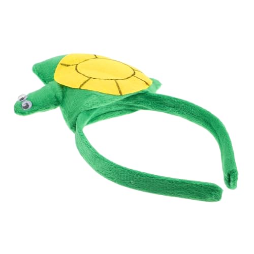 PACKOVE Schildkröten-party-stirnband Aus Weichem Plüschmaterial Gesichtswasch-stirnband Für Make-up-kostüm Verkleiden Sie Sich Kopfbedeckung Cosplay-kostüm Tierkostüm von PACKOVE