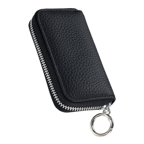 PACKOVE Schlüsseletui Schlüsselmäppchen Key Wallet mit Metallverschluss Langlebig und Robust Vielseitiger Schlüsselhalter für Auto und Haus Schlüsselorganisation Kompakt von PACKOVE