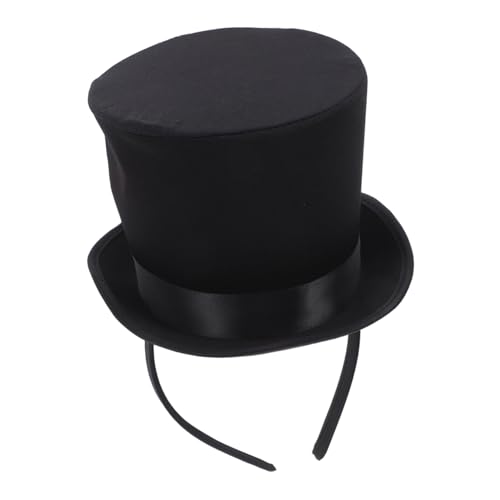 PACKOVE Schwarzer Kleiner Party Leichter Bequemer Banquet Hut Kostüm Accessoire für Karneval Bühnenauftritte und Festliche Feiern von PACKOVE