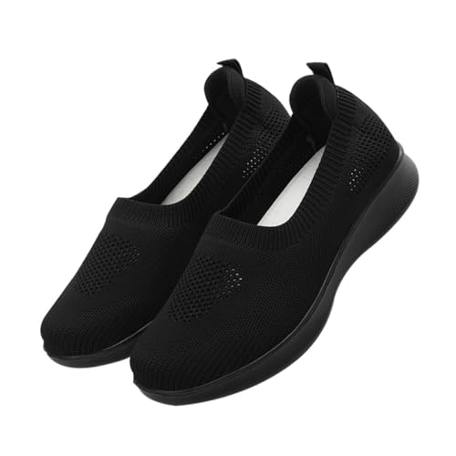 PACKOVE Seniors Schuhe Atmungsaktive Leichte Mesh Sneakers Weichsohlig rutschfest Angenehm für Damen Geeignet Alltag und Freizeit von PACKOVE