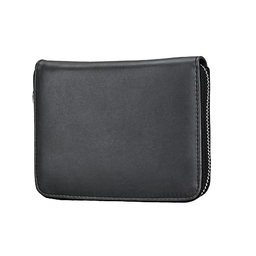 PACKOVE 1stück RFID Wallet Multifunktionale Geldbörse Für Männer Und Frauen Für Reisen Und Büro Mit Platz Für Ausweise Und Fotos Schwarze von PACKOVE