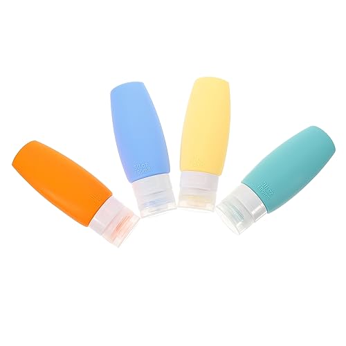 PACKOVE Silikon Reise Flaschen Pack Nachfüllbare Toilettenartikel Behälter Weich Squeeze Flaschen Leicht und Kompakt Für Shampoo Lotion Make Up Entferner von PACKOVE