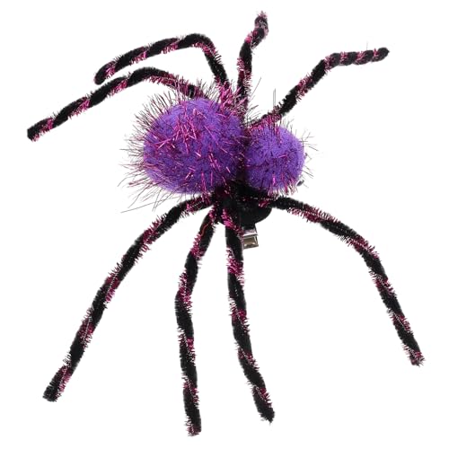 PACKOVE Spinne Haarnadel halloween haarschmuck kinder halloween haarspangen große Haarspangen Dekorative Haarnadel Haarklammer Tiara Haarspange für Mädchen bilden Kleidung von PACKOVE