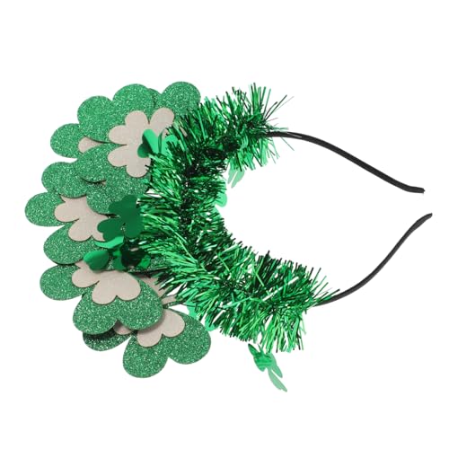 PACKOVE Urlaubsstirnband st patricks day haarschmuck trachten zubehör Kleeblatt-Kopfschmuck von PACKOVE