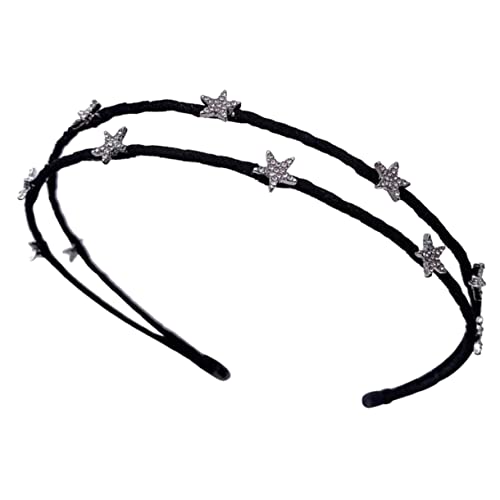 PACKOVE Star Hair Band Für Eleganter Wasserdiamant-haarreif Mit Sternen Für Geburtstagsfeiern Hochzeiten Und Besondere Anlässe Verleihen Sie Ihrem Outfit Einen Glamourösen von PACKOVE