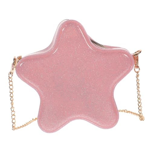 PACKOVE Star Umhängetasche Damen Alloy Sternförmig Modisch Kleine Crossbody Bag Trendiger Look Alltagsschick von PACKOVE